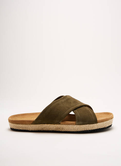 Mules/Sabots vert SCHMOOVE pour homme