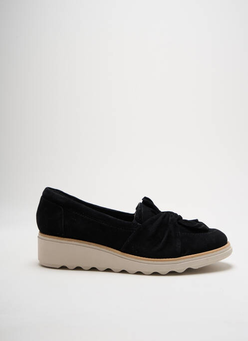 Mocassins noir CLARKS pour femme