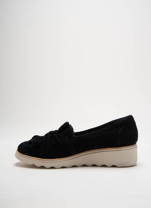 Mocassins noir CLARKS pour femme