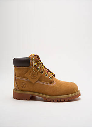 Bottines/boots talon bas talon bas jaune TIMBERLAND garçon