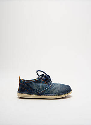 Baskets fermeture lacets bout rond bleu TIMBERLAND garçon