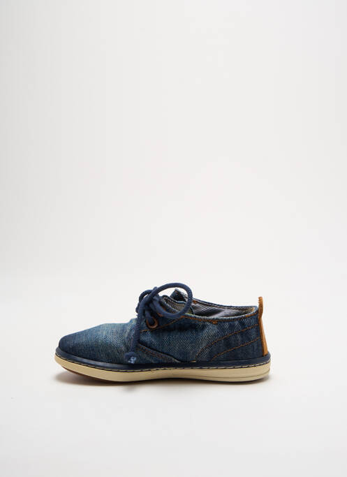Baskets fermeture lacets bout rond bleu TIMBERLAND garcon
