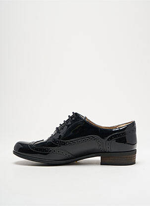 Derbies type de semelle amortissante talon plat jusqu'à 3cm noir CLARKS femme