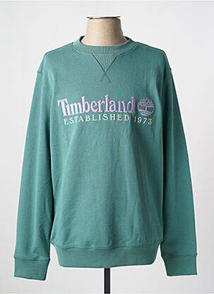 Sweat-shirt manches longues manches longues vert TIMBERLAND femme