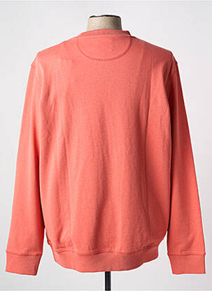 Sweat-shirt broderie manches longues rose TIMBERLAND homme