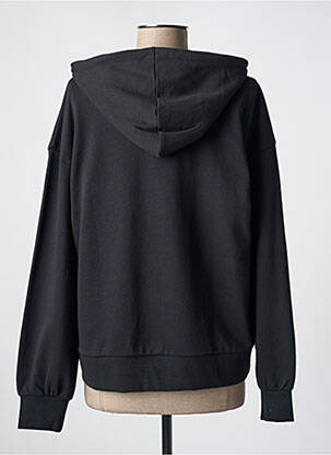 Sweat-shirt à capuche sérigraphie manches longues noir TIMBERLAND femme