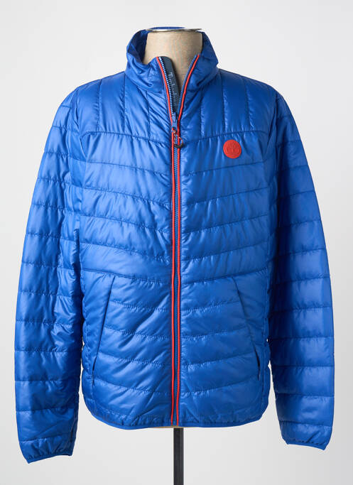 Doudoune manches longues sans capuche bleu TIMBERLAND homme