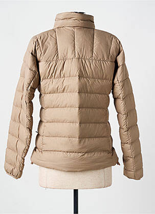 Doudoune manches longues sans capuche marron TIMBERLAND femme