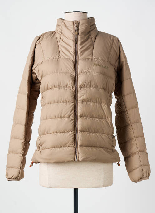 Doudoune poches sans capuche marron TIMBERLAND femme