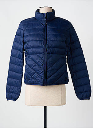 Doudoune manches longues sans capuche bleu TIMBERLAND femme