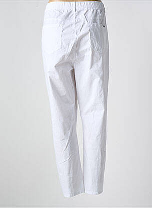 Pantalon droit coupe droite blanc S.QUISE femme
