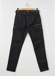 Pantalon cargo coupe droite noir KAPORAL homme