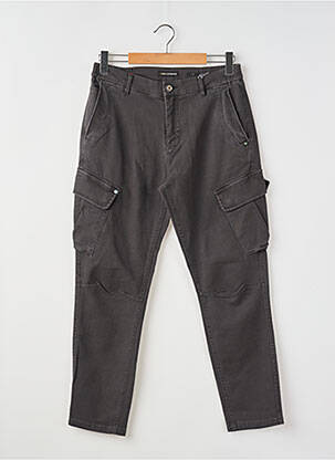 Pantalon cargo coupe droite gris NO EXCESS homme