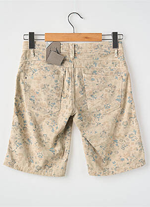 Bermuda coupe droite taille normale beige STREET ONE femme