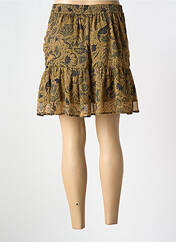 Jupe courte beige MORGAN pour femme seconde vue