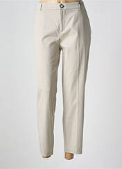 Pantalon 7/8 beige STREET ONE pour femme seconde vue