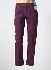 Pantalon slim violet MEYER pour homme seconde vue