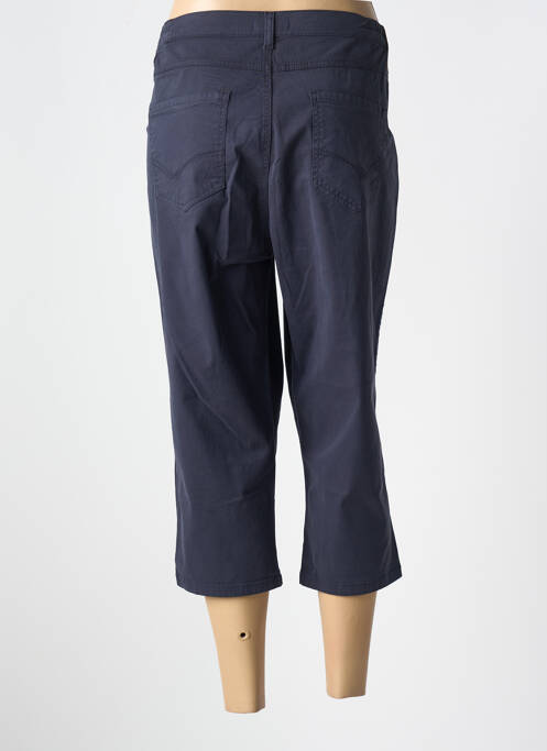 Pantacourt coupe droite bleu TBS femme