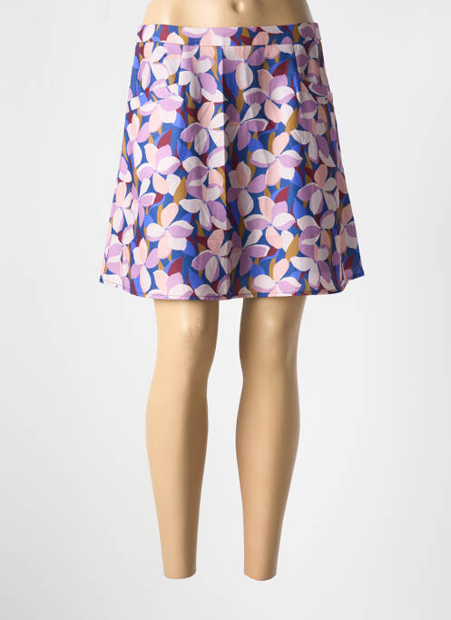 Jupe courte coupe évasée violet MOLLY BRACKEN femme