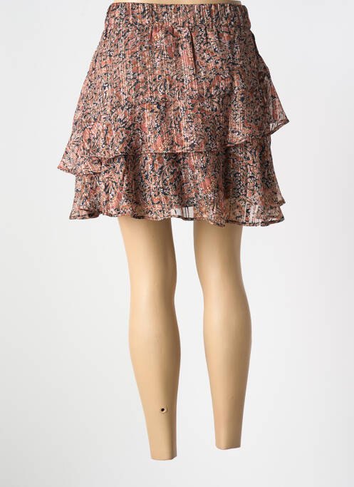 Jupe courte marron MOLLY BRACKEN pour femme