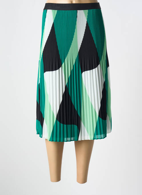 Jupe mi-longue vert STREET ONE pour femme