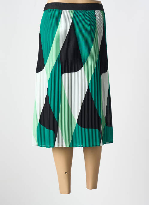 Jupe mi-longue vert STREET ONE pour femme