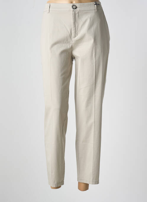 Pantalon 7/8 beige STREET ONE pour femme