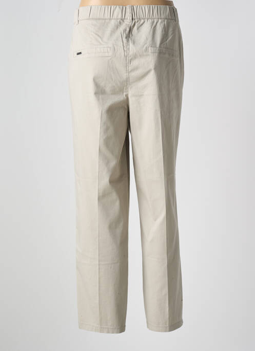Pantalon 7/8 beige STREET ONE pour femme