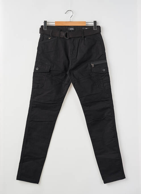 Pantalon cargo noir KAPORAL pour homme