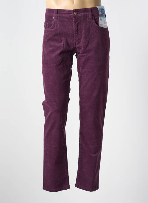 Pantalon slim violet MEYER pour homme
