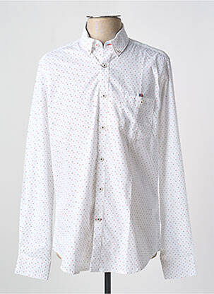 Chemise manches longues poches blanc DOSGALGOS homme