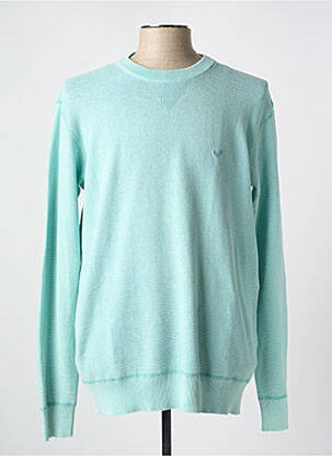 Pull stretch manches longues bleu KAPORAL homme
