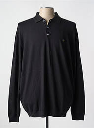 Pull stretch manches longues noir NO EXCESS homme