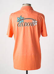 Polo orange OXBOW pour homme seconde vue