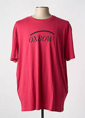 T-shirt rouge OXBOW pour homme seconde vue