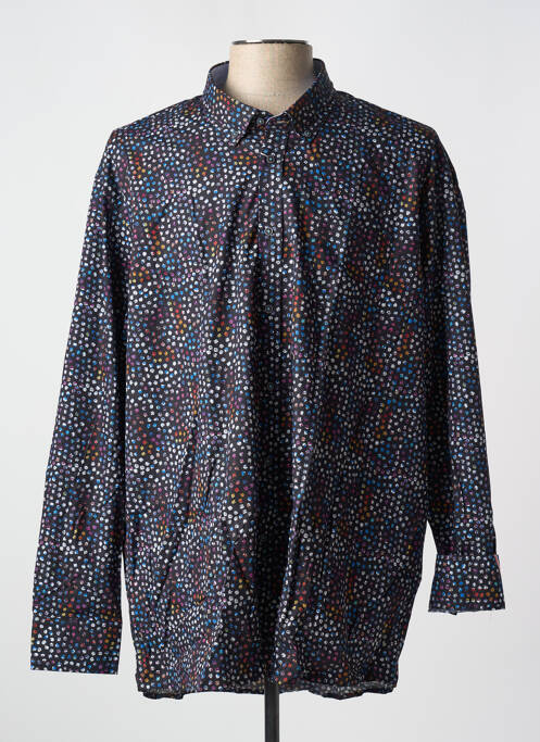 Chemise manches longues noir EMYLE pour homme