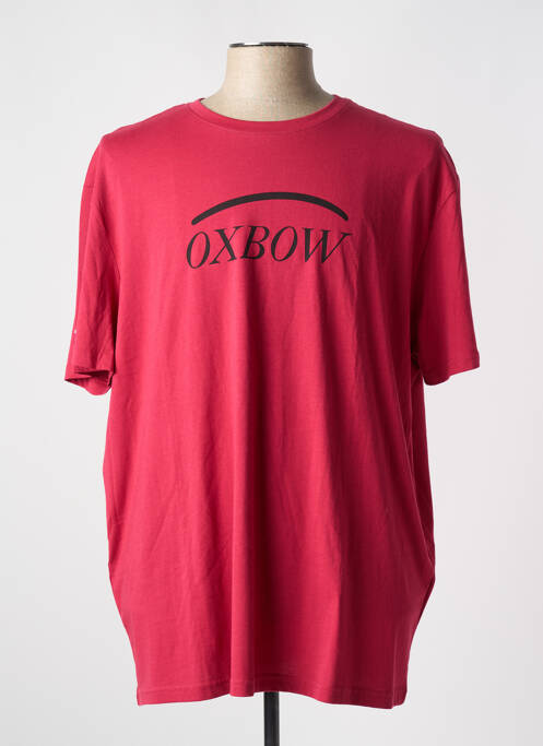 T-shirt rouge OXBOW pour homme