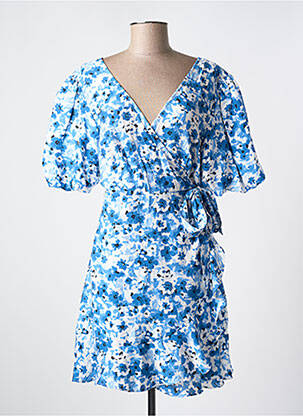 Robe courte manches courtes manches courtes bleu TIFFOSI femme