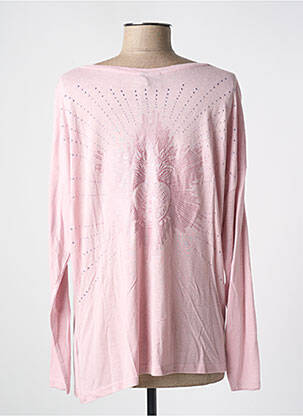 T-shirt manches longues manches longues rose KAPORAL femme