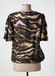 Blouse marron KAFFE pour femme seconde vue