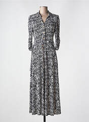 Robe longue noir MORGAN pour femme seconde vue