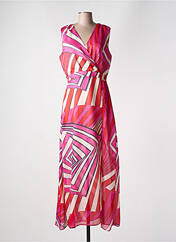 Robe longue rose MORGAN pour femme seconde vue