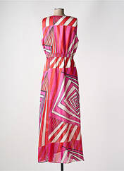 Robe longue rose MORGAN pour femme seconde vue