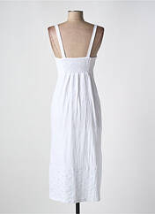 Robe mi-longue blanc DESIGUAL pour femme seconde vue