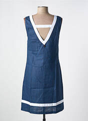 Robe mi-longue bleu MALOKA pour femme seconde vue