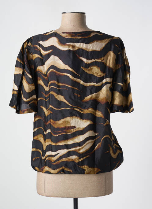 Blouse marron KAFFE pour femme