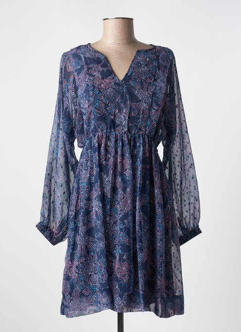 Robe courte bleu TIFFOSI pour femme