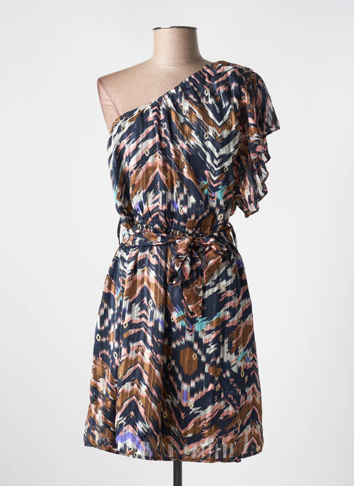 Robe courte marron KAPORAL pour femme