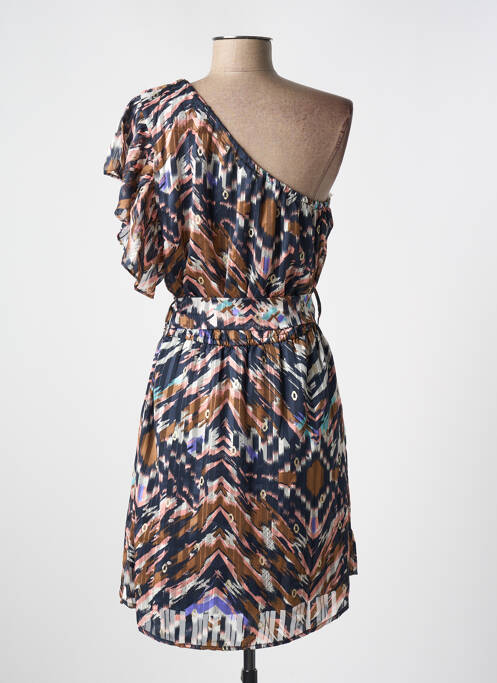 Robe courte marron KAPORAL pour femme