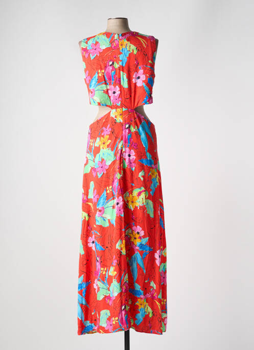 Robe longue orange DESIGUAL pour femme